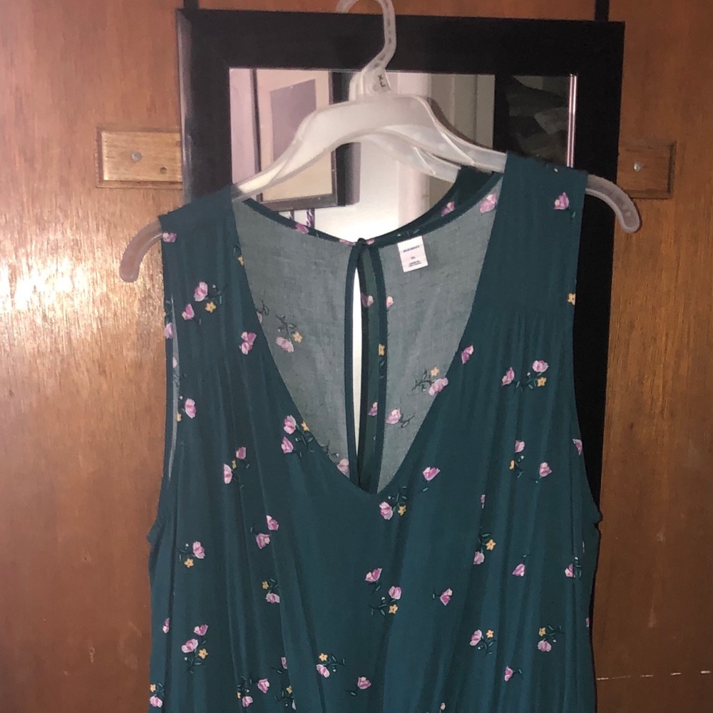 Old navy floral jumpsuit